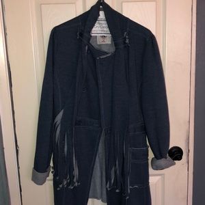 Soft jean looking jacket.